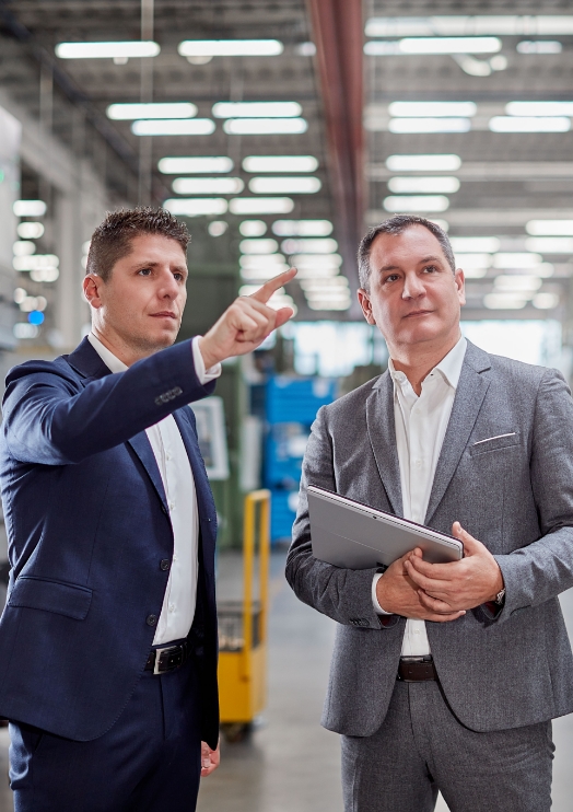 Auf der Seite des Kunden