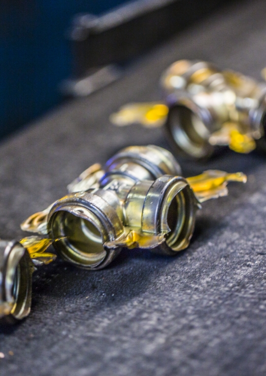 Maschinen für die Pressung