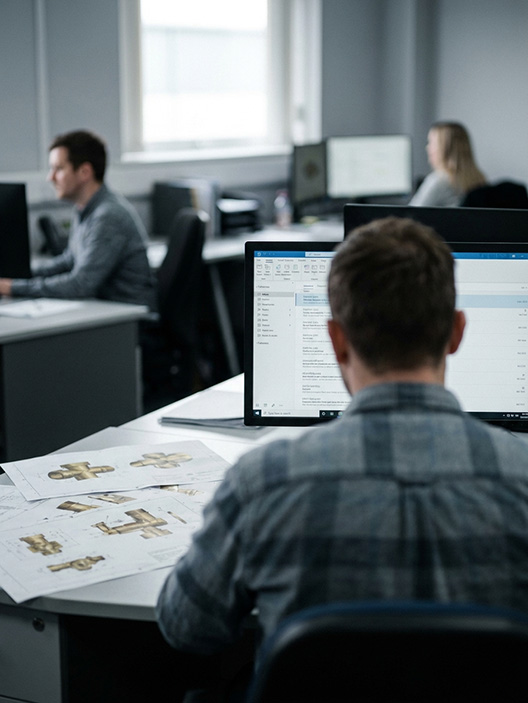 Erfahrung in der Herstellung technischer Messing-Bauteile